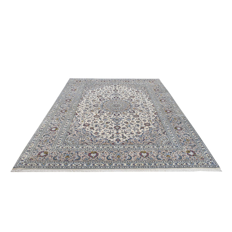 Persisk tæppe - Keshan - Royal - 346 x 246 cm - grå
