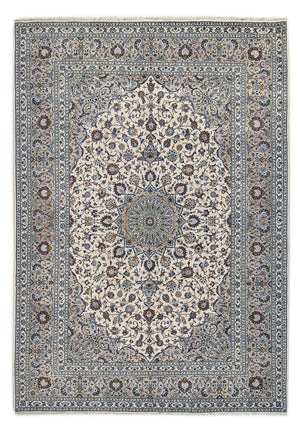 Persisk tæppe - Keshan - Royal - 350 x 240 cm - grå