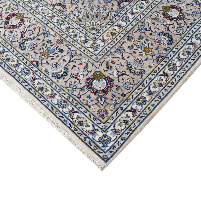 Persisk tæppe - Keshan - Royal - 350 x 240 cm - grå