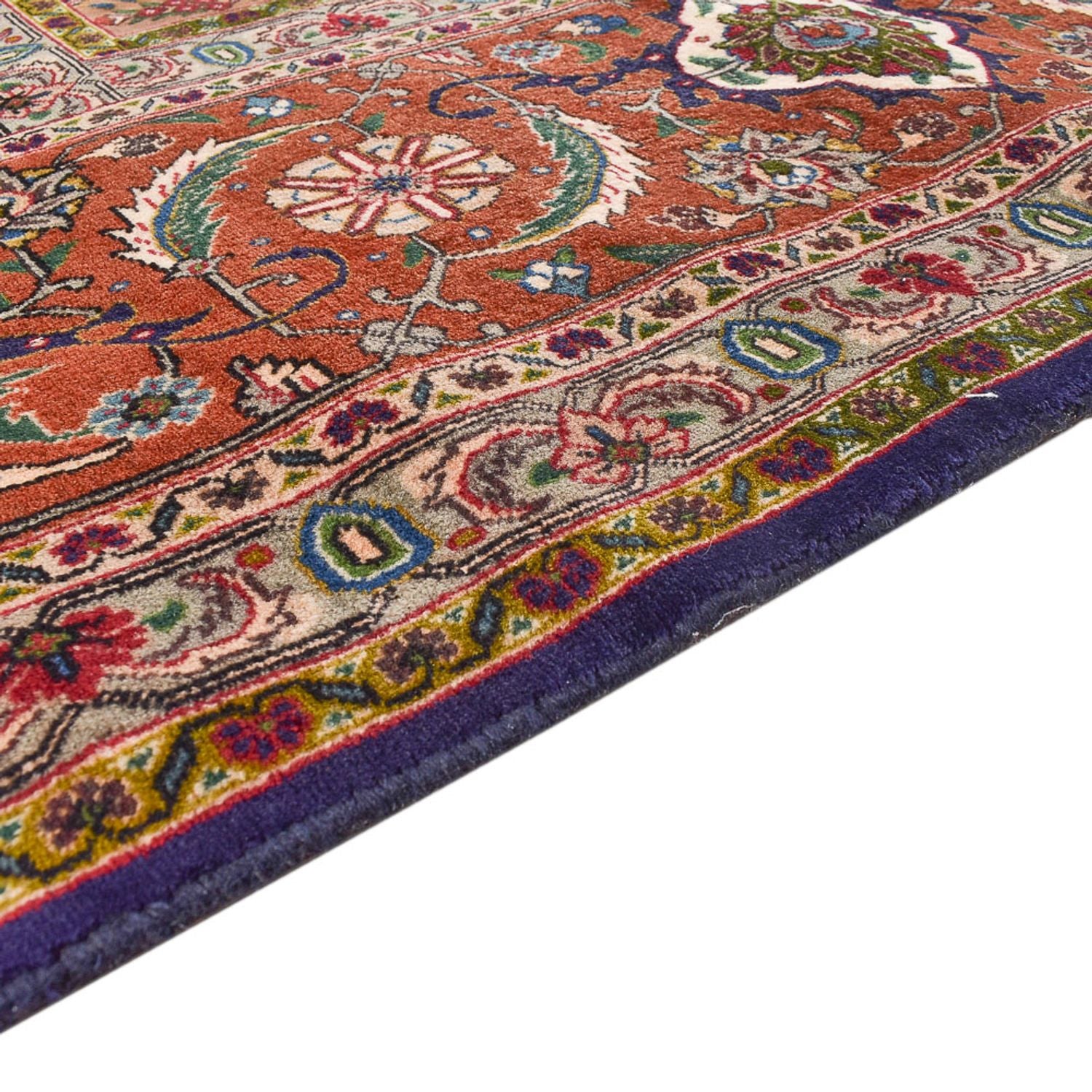 Persisk tæppe - Tabriz - Royal - 520 x 350 cm - lilla