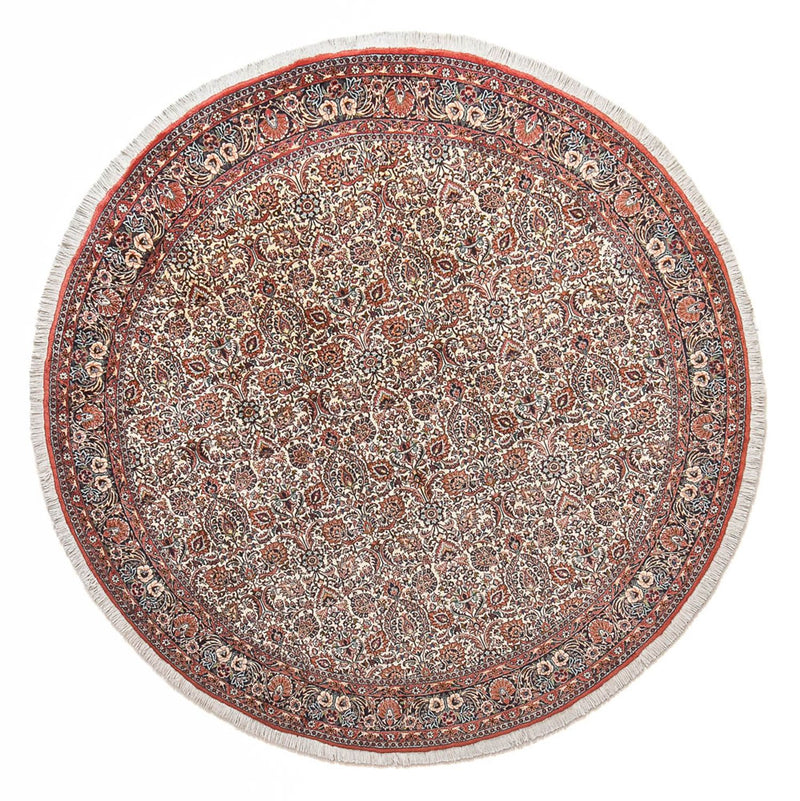 Persisk tæppe - Bijar rundt  - 250 x 250 cm - rust
