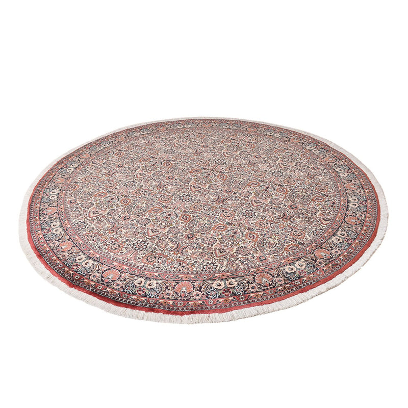 Persisk tæppe - Bijar rundt  - 250 x 250 cm - rust