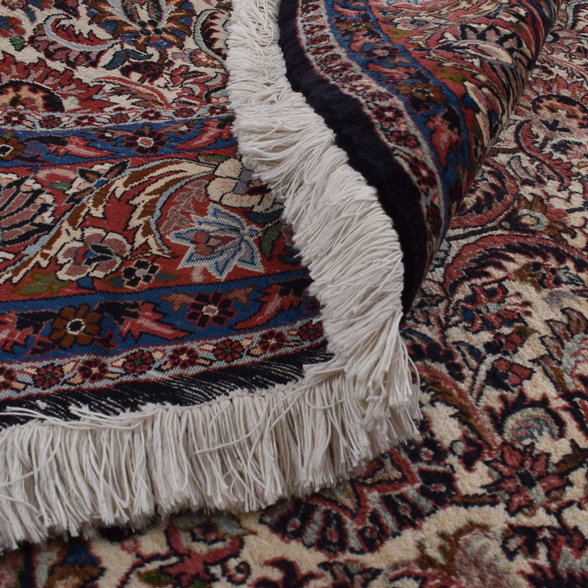 Persisk tæppe - Bijar rundt  - 250 x 250 cm - rust