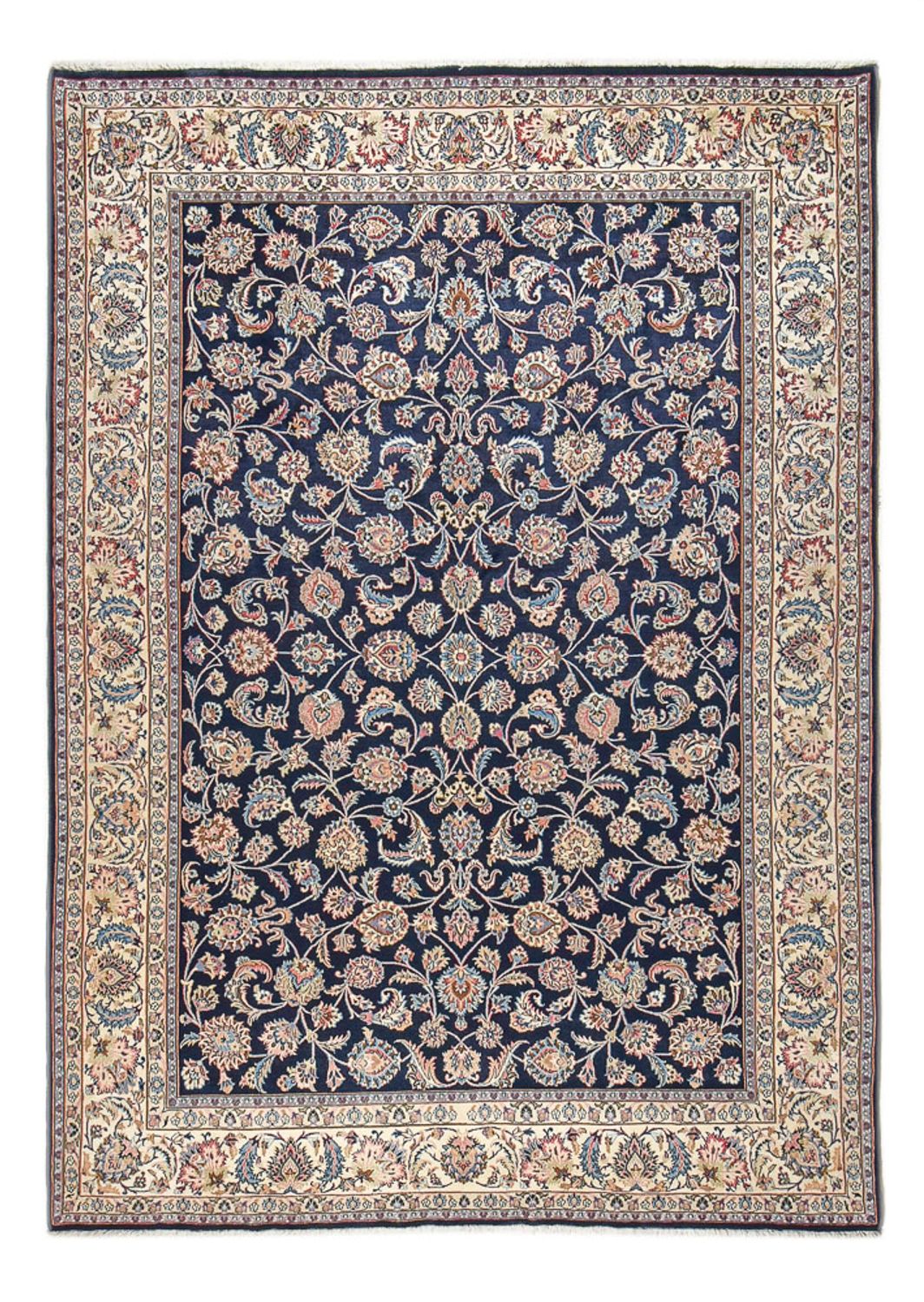 Persisk tæppe - Classic - 348 x 243 cm - mørkeblå