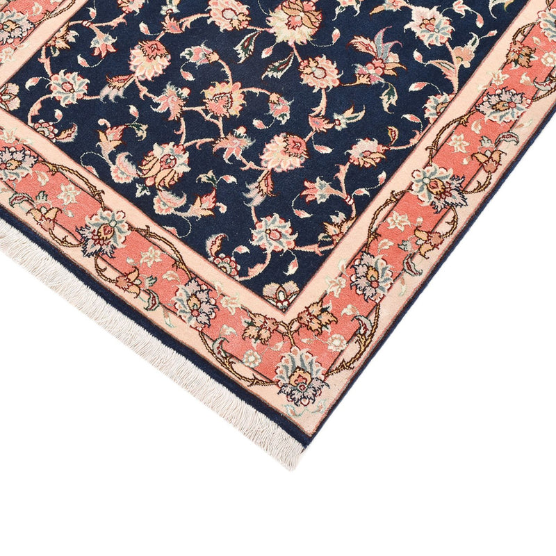 Løber Persisk tæppe - Tabriz - Royal - 191 x 78 cm - mørkeblå
