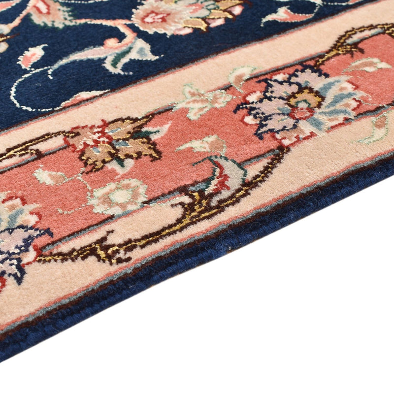 Løber Persisk tæppe - Tabriz - Royal - 191 x 78 cm - mørkeblå