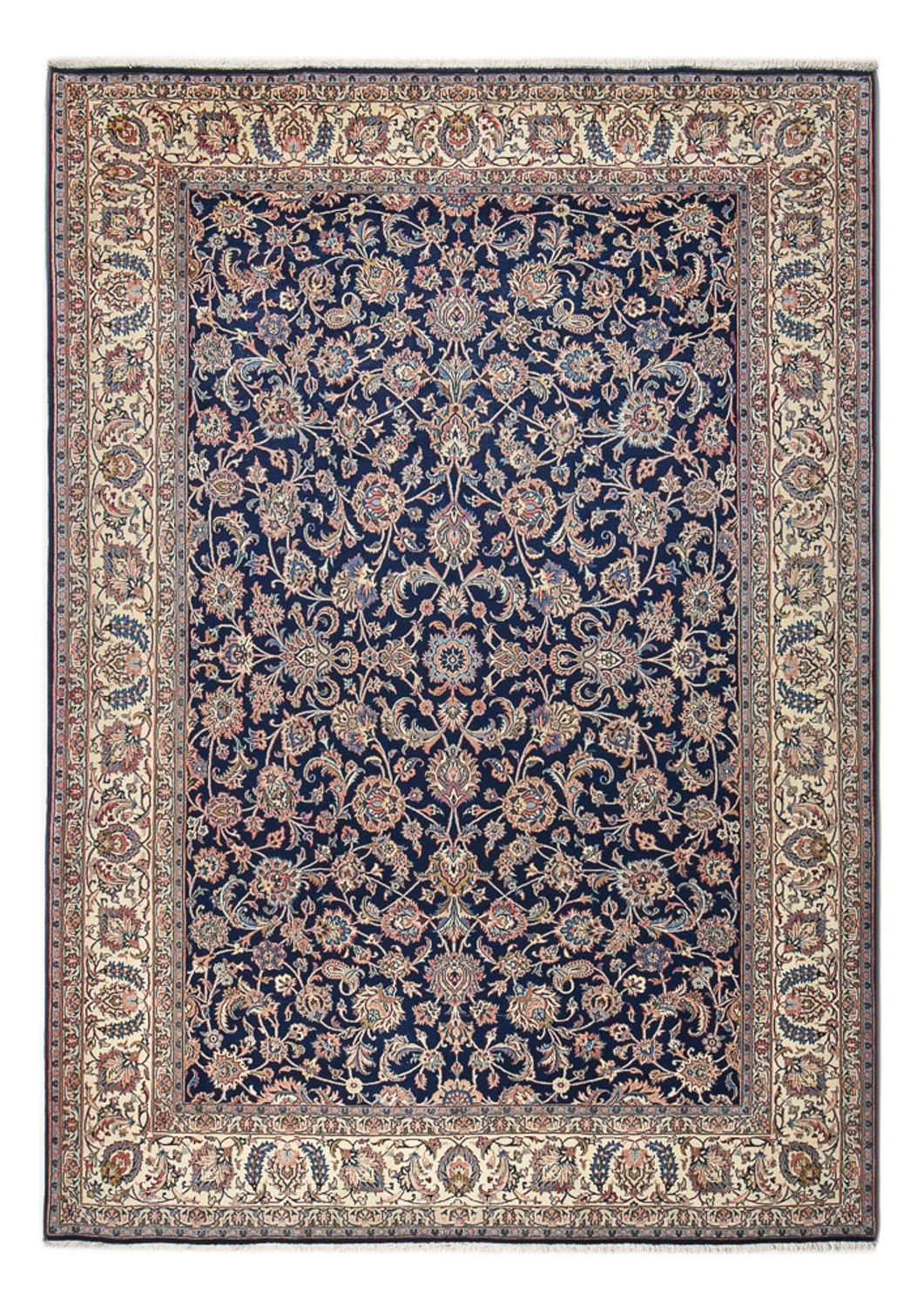 Persisk tæppe - Classic - 356 x 248 cm - mørkeblå