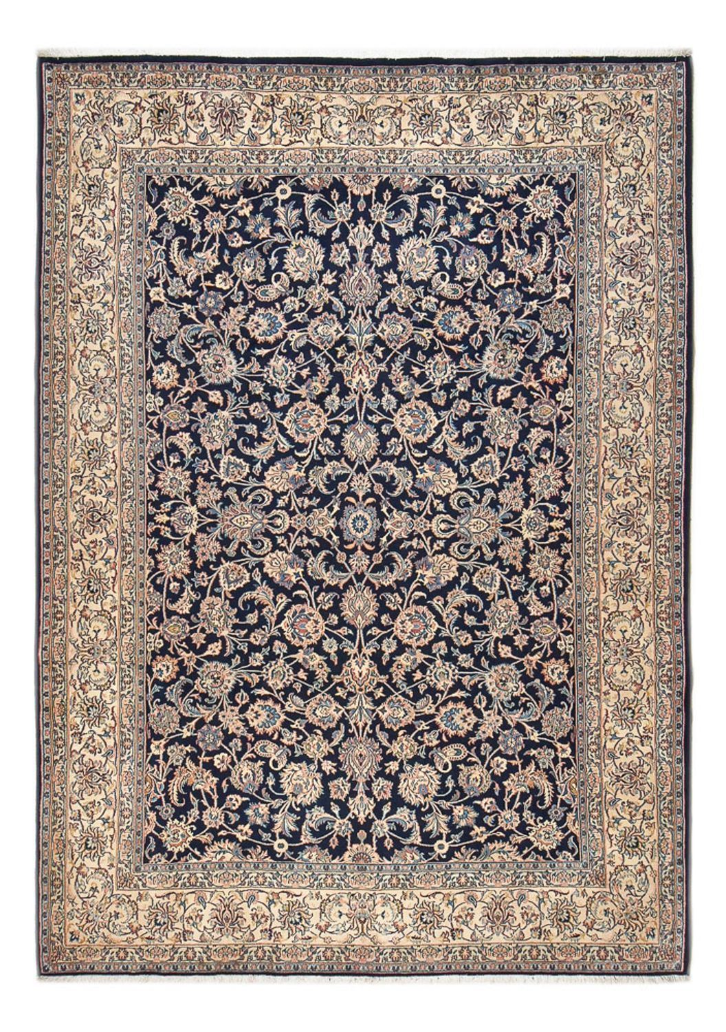 Persisk tæppe - Classic - 350 x 245 cm - mørkeblå