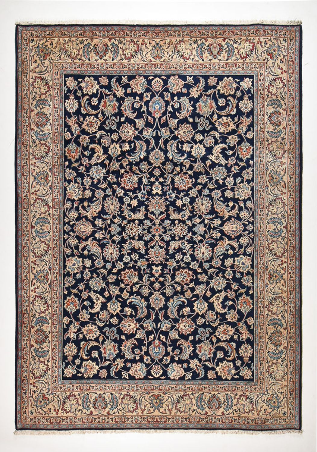 Persisk tæppe - Classic - 355 x 247 cm - mørkeblå