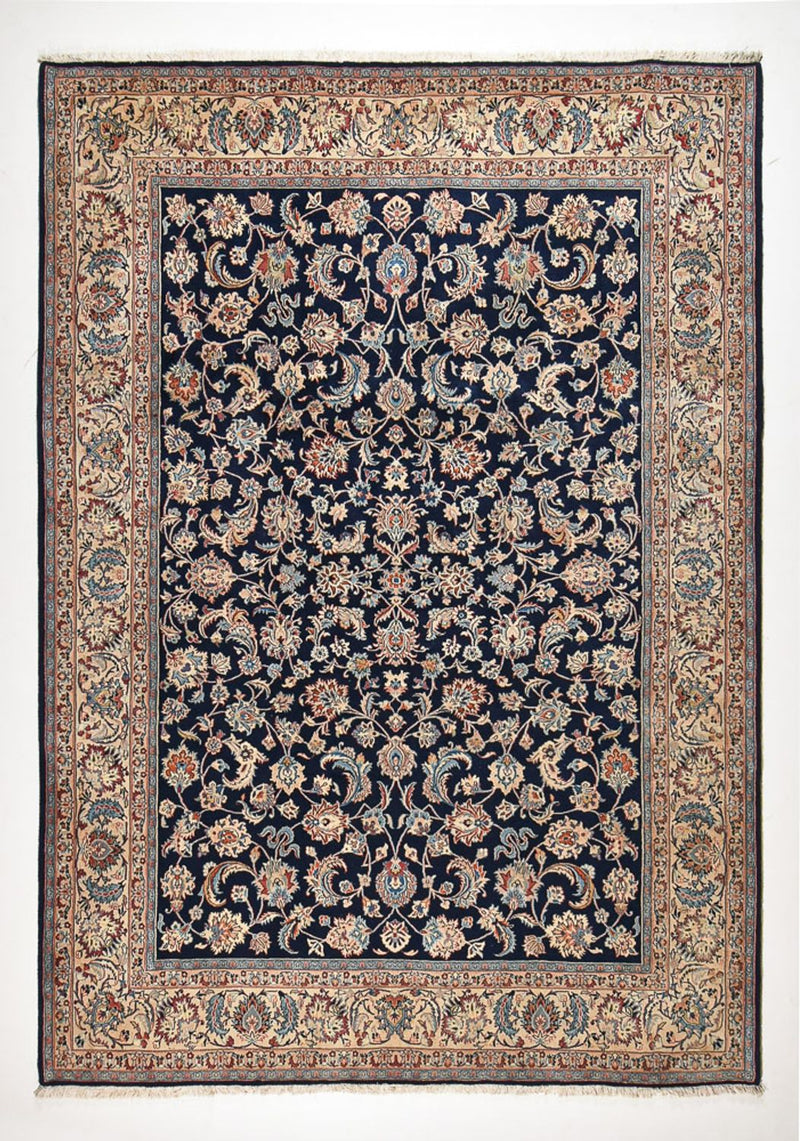 Persisk tæppe - Classic - 355 x 247 cm - mørkeblå