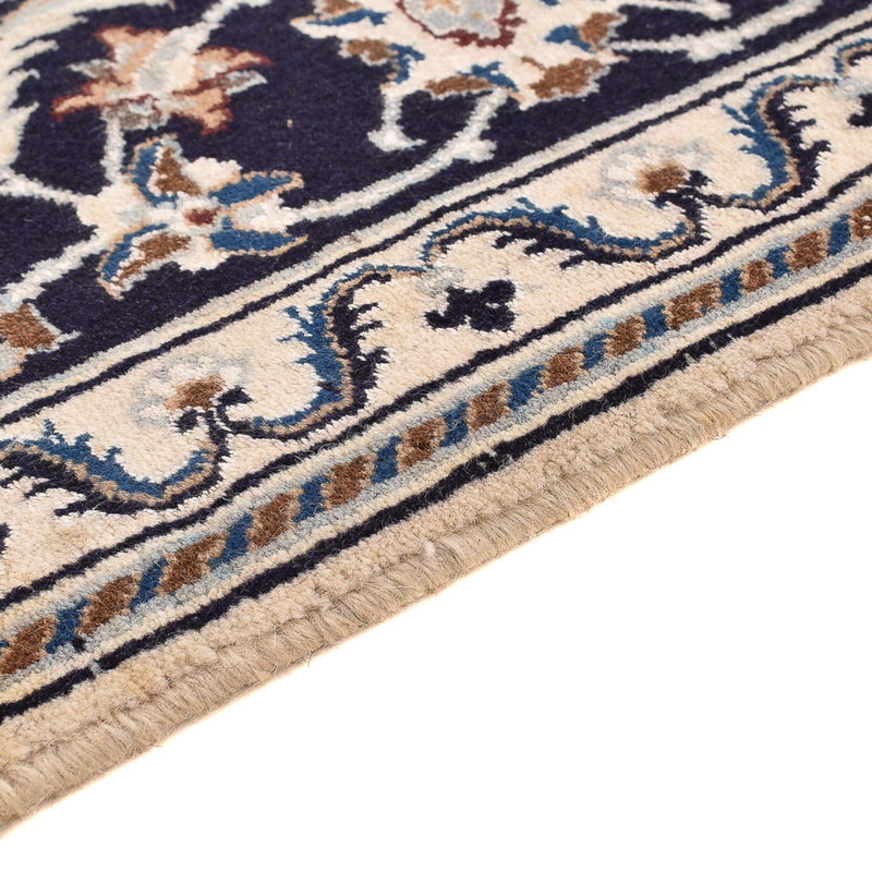 Løber Persisk tæppe - Nain - Royal - 186 x 65 cm - mørkeblå