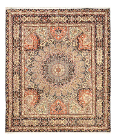 Tabriz - 50 Raj Tæppe 251x300cm - Persisk tæppe