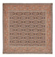 Tabriz - 50 Raj Tæppe 203x202cm - Persisk tæppe