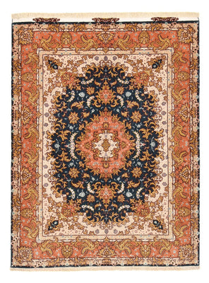 Persisk tæppe - Tabriz - Premium - 202 x 148 cm - flerfarvet