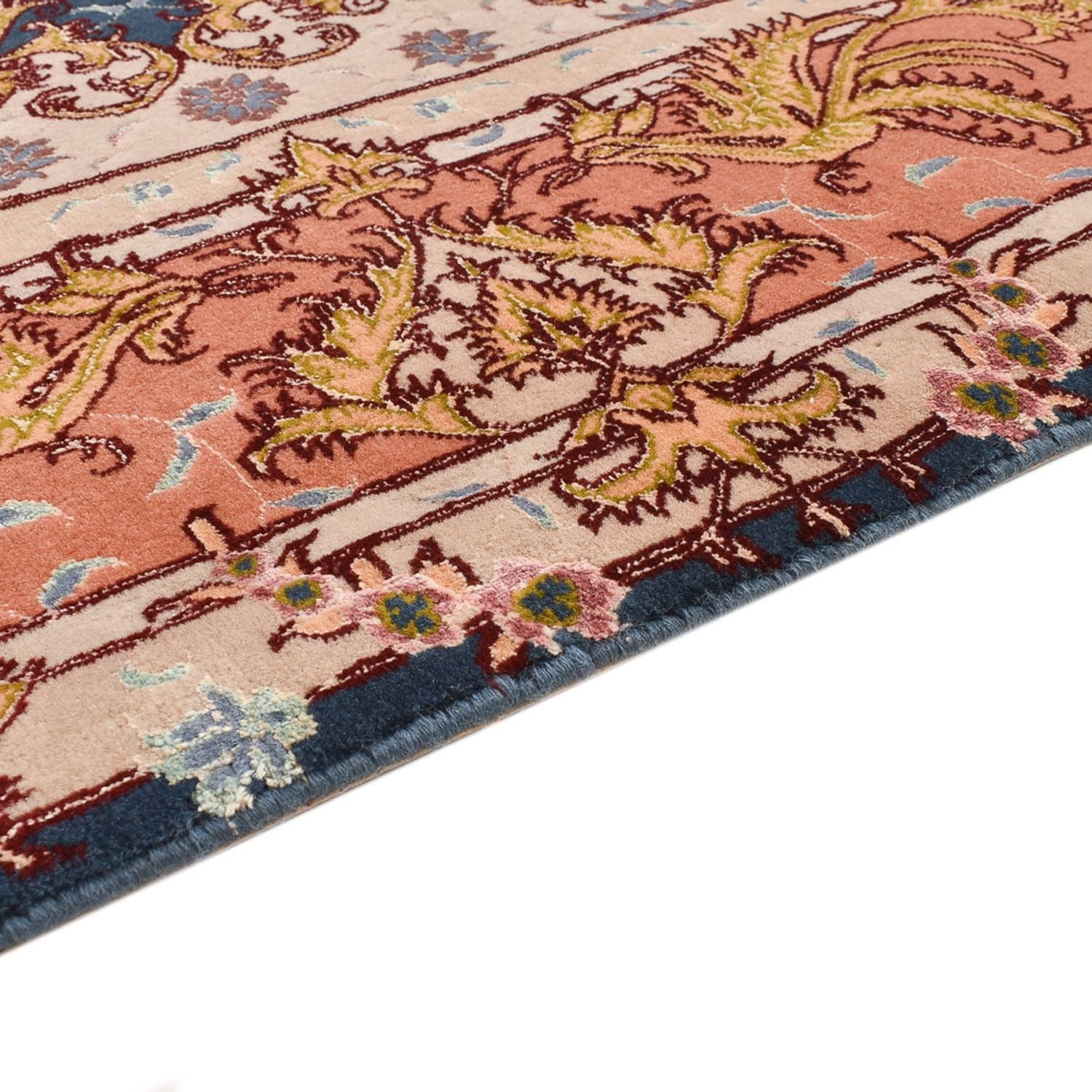 Persisk tæppe - Tabriz - Premium - 202 x 148 cm - flerfarvet