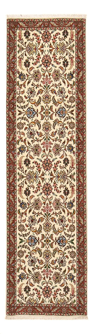Løber Persisk tæppe - Tabriz - Premium - 255 x 70 cm - sand