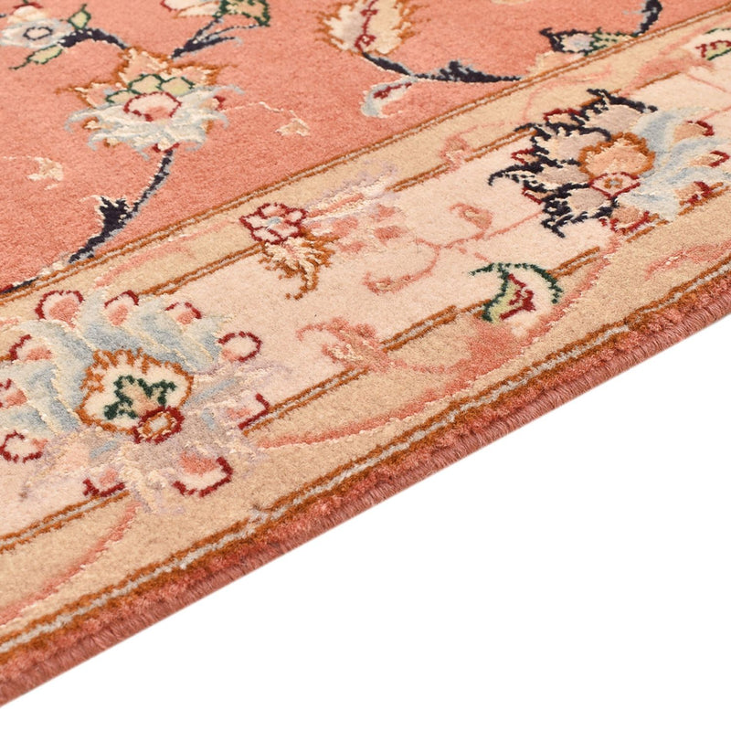 Løber Persisk tæppe - Tabriz - Royal - 203 x 80 cm - lysrød