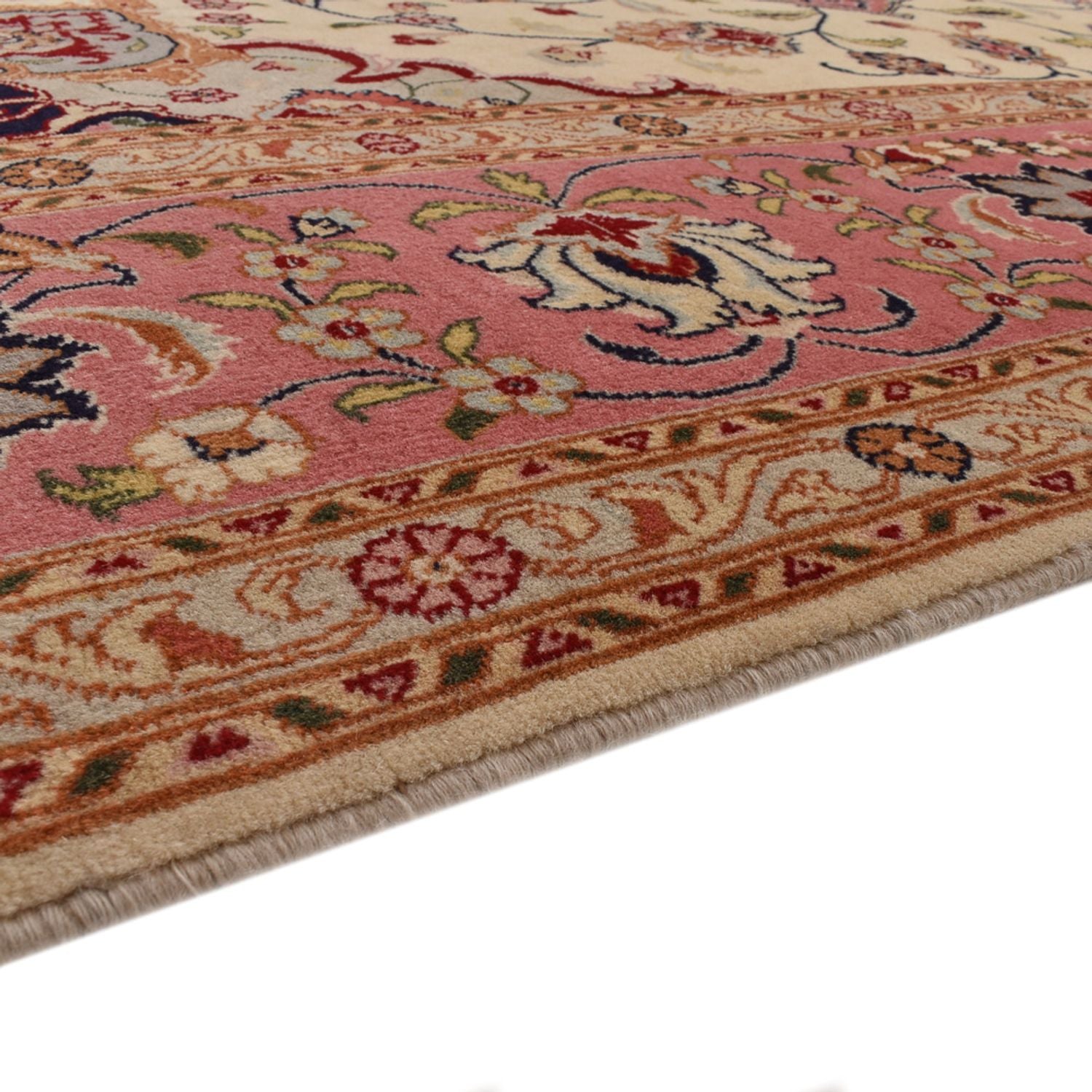 Persisk tæppe - Tabriz - Royal - 276 x 254 cm - sand