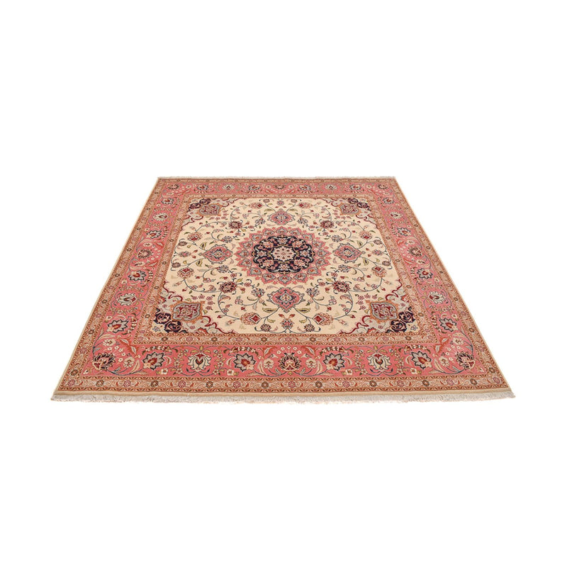 Persisk tæppe - Tabriz - Royal - 276 x 254 cm - sand