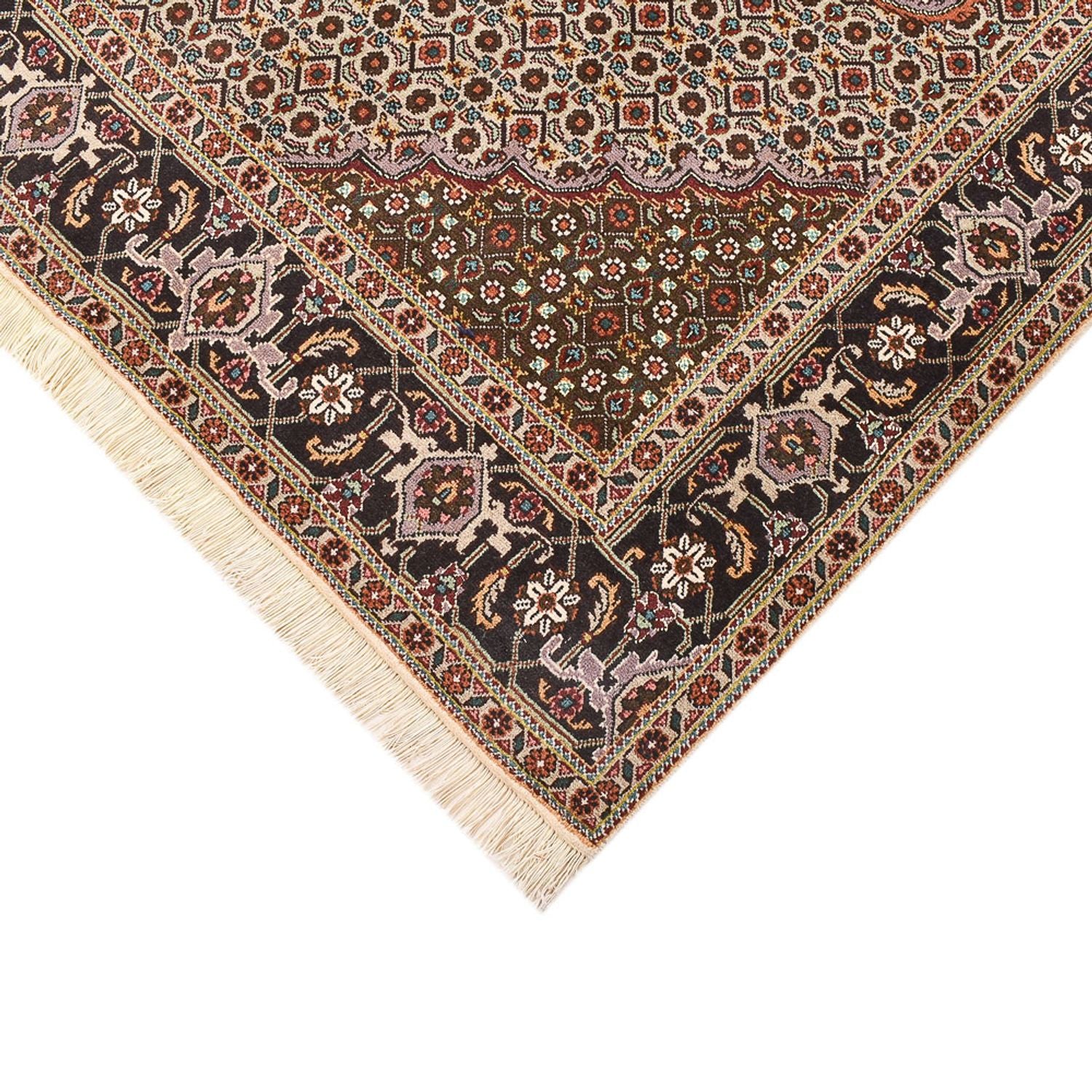 Persisk tæppe - Tabriz - Royal firkantet  - 203 x 198 cm - lys brun