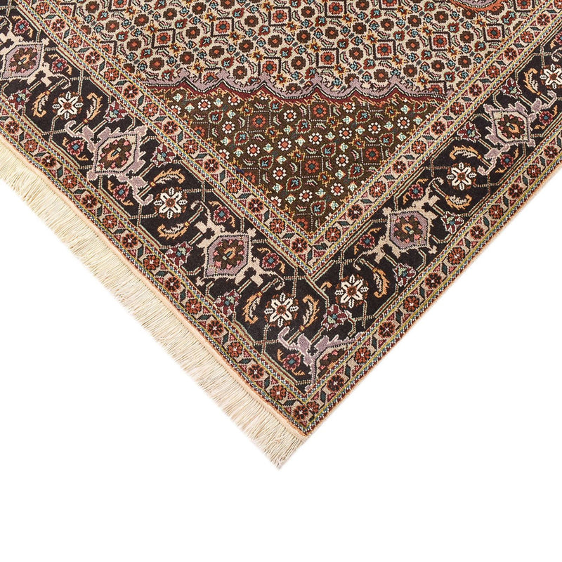 Persisk tæppe - Tabriz - Royal firkantet  - 203 x 198 cm - lys brun