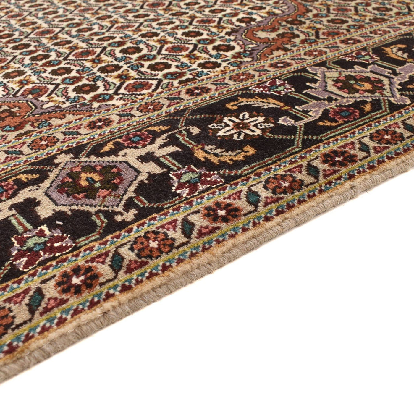 Tabriz - 40 Raj Tæppe 203x198cm - Persisk tæppe