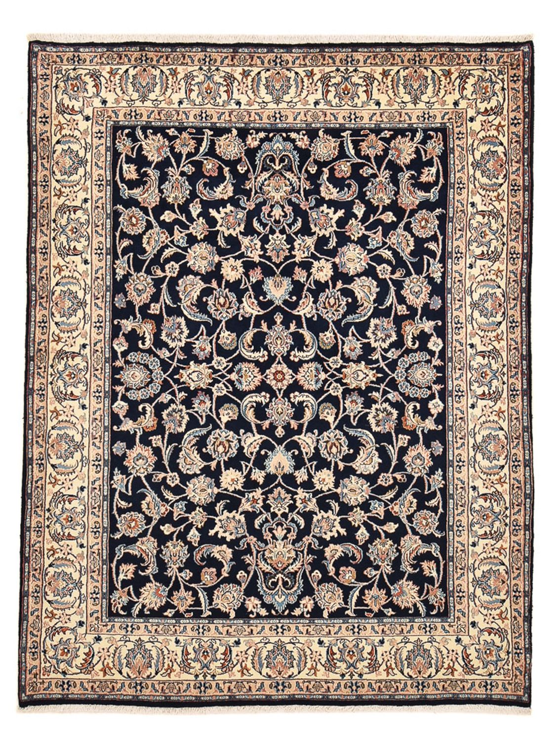 Persisk tæppe - Classic - 258 x 200 cm - mørkeblå
