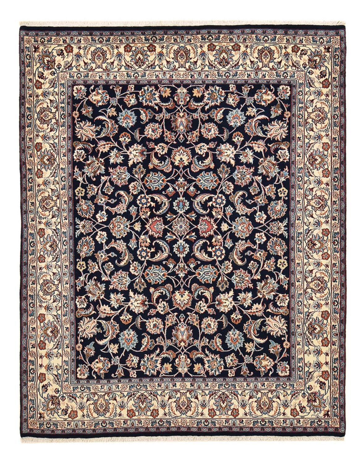Persisk tæppe - Classic - 253 x 200 cm - mørkeblå