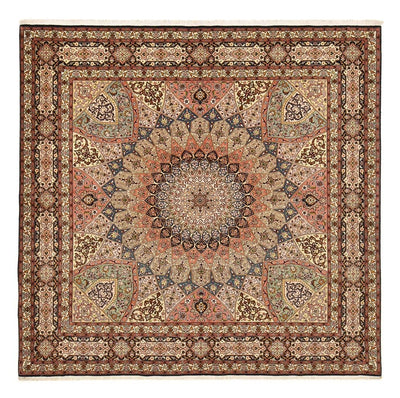 Tabriz - 50 Raj Tæppe 252x263cm - Persisk tæppe