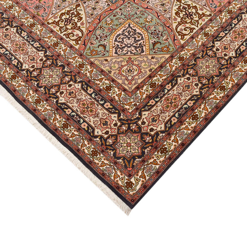 Persisk tæppe - Tabriz - Royal - 263 x 252 cm - mørk beige