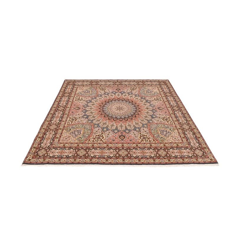 Persisk tæppe - Tabriz - Royal - 263 x 252 cm - mørk beige