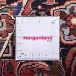 Persisk tæppe - Bijar rundt  - 255 x 255 cm - rust