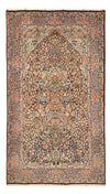 Rafsanjan Tæppe 142x250cm - Persisk tæppe - Rektangulær / Flerfarvet / 142 x 250 cm Rektangulær