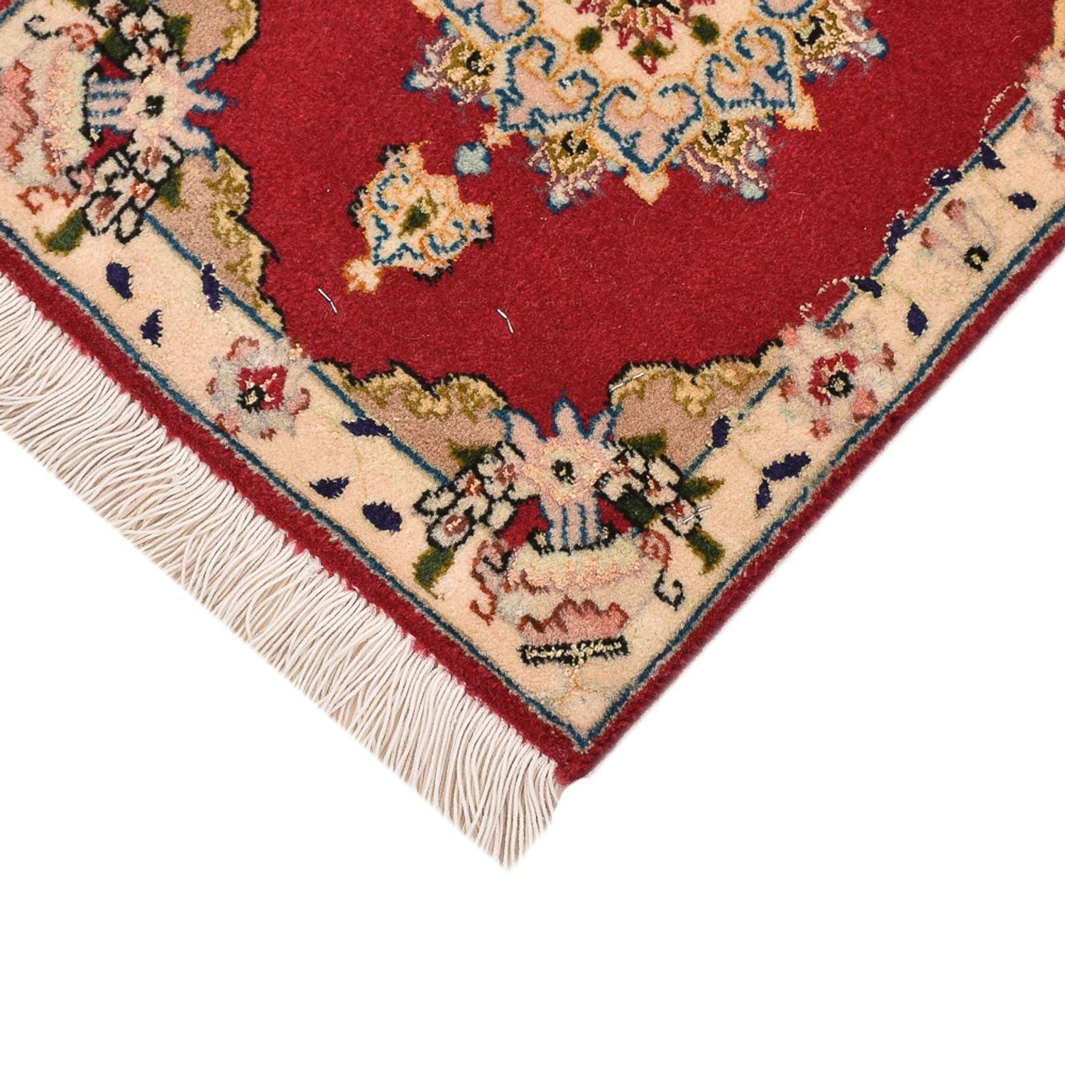 Persisk tæppe - Tabriz - Premium - 40 x 30 cm - rød