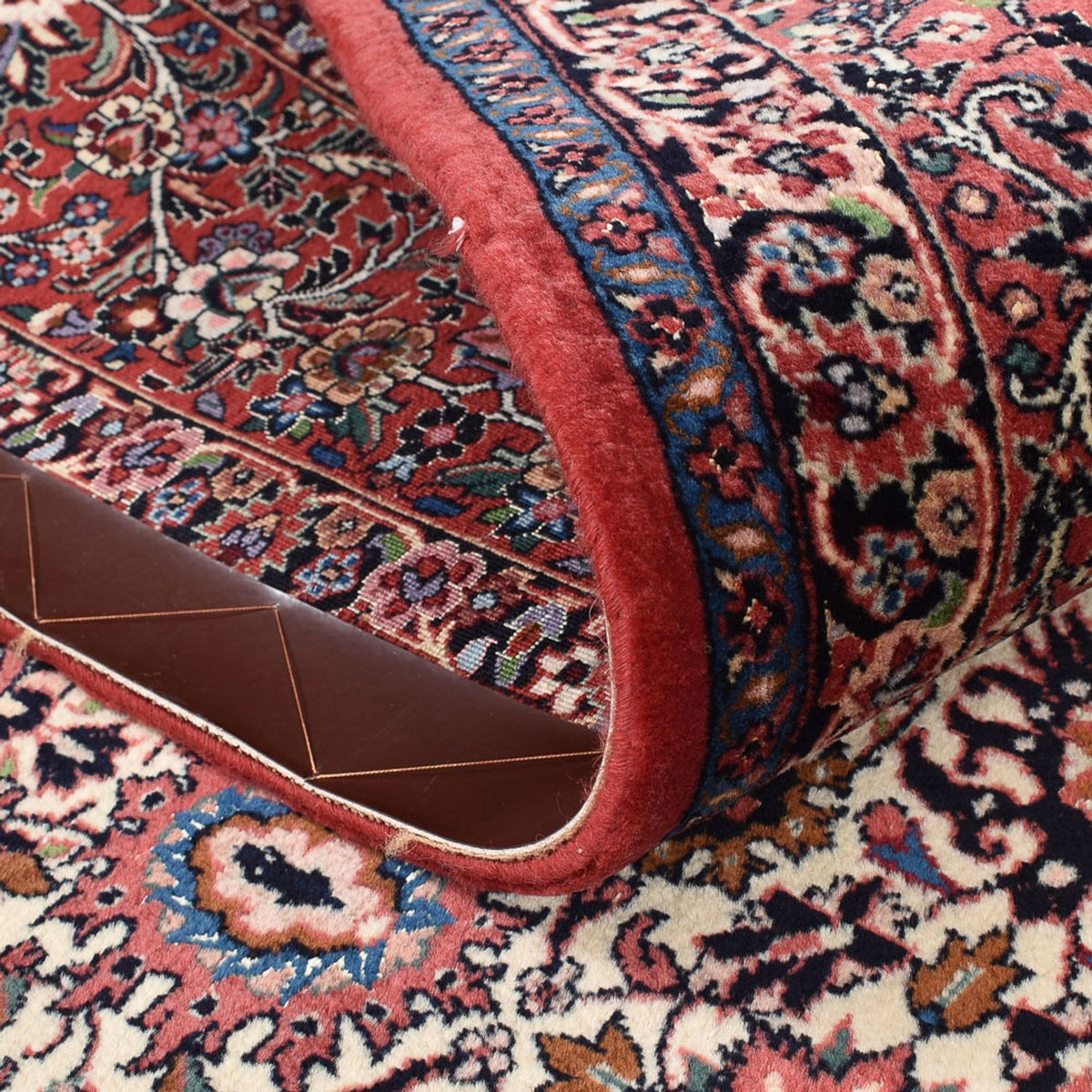 Persisk tæppe - Bijar - 305 x 203 cm - rust