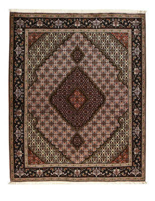 Persisk tæppe - Tabriz - Royal - 197 x 156 cm - lysrød