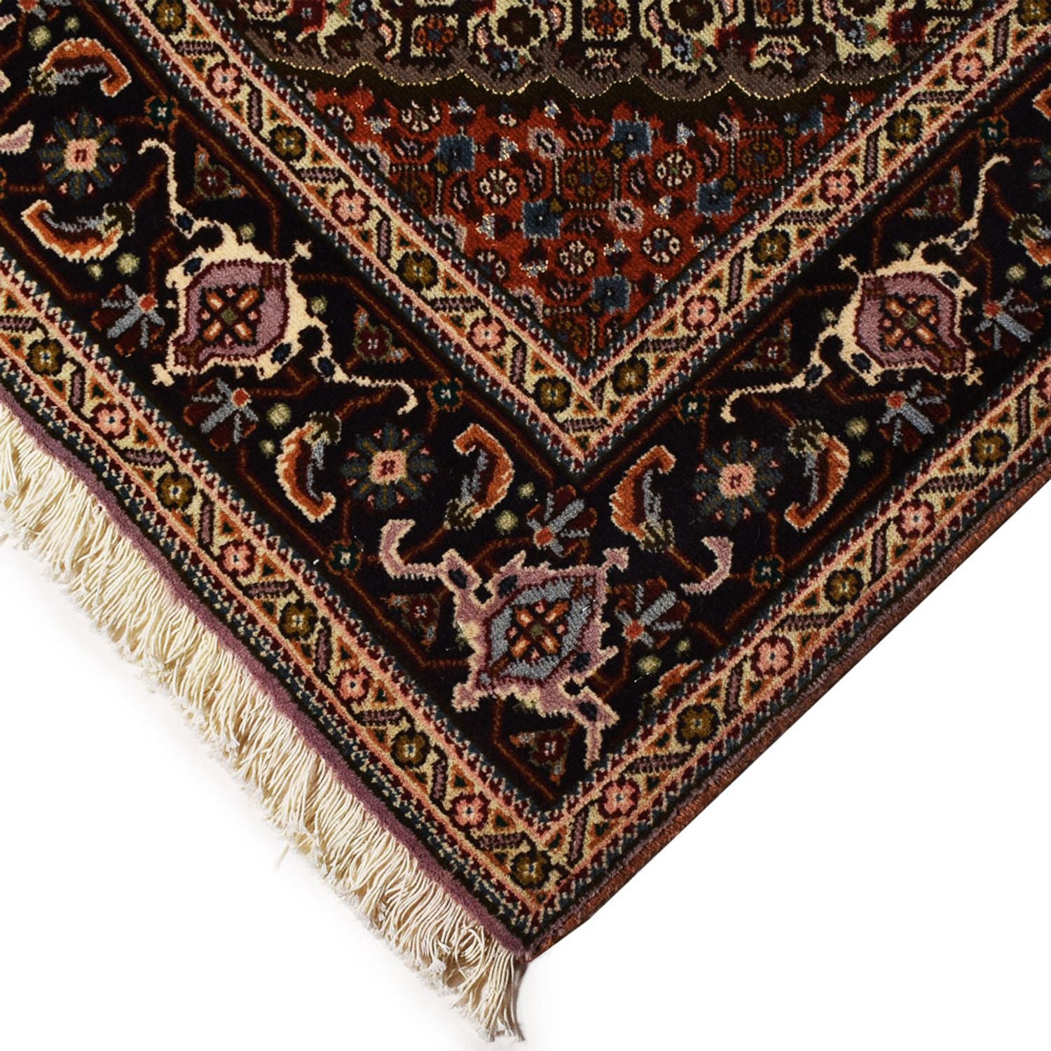 Persisk tæppe - Tabriz - Royal - 197 x 156 cm - lysrød