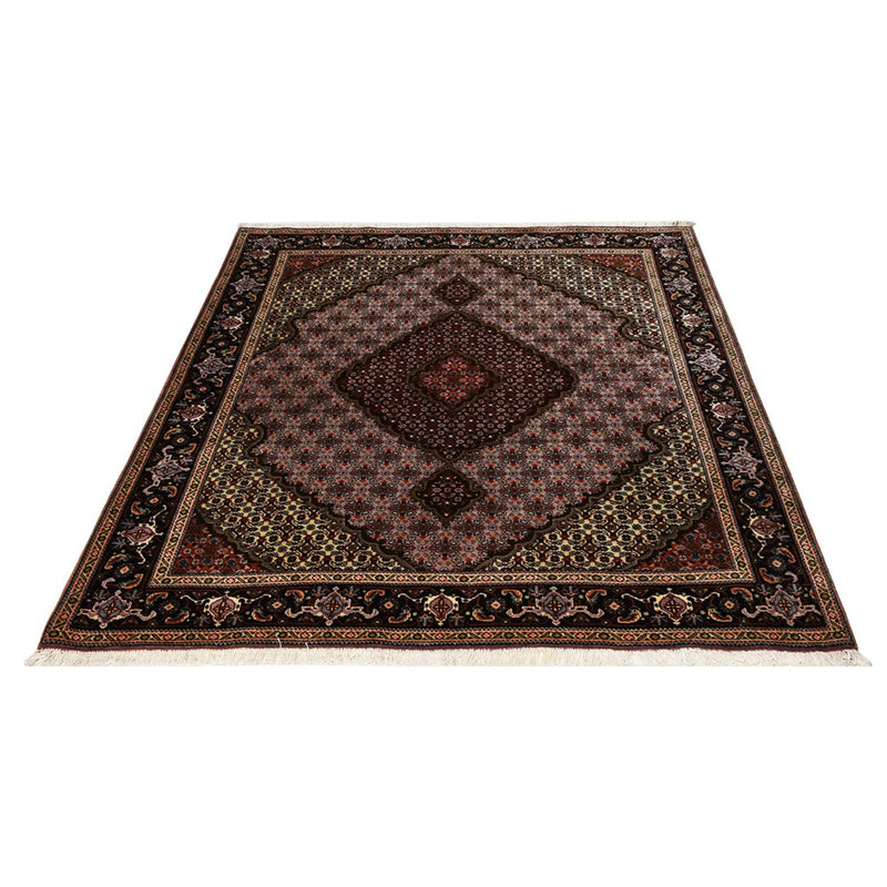 Persisk tæppe - Tabriz - Royal - 197 x 156 cm - lysrød