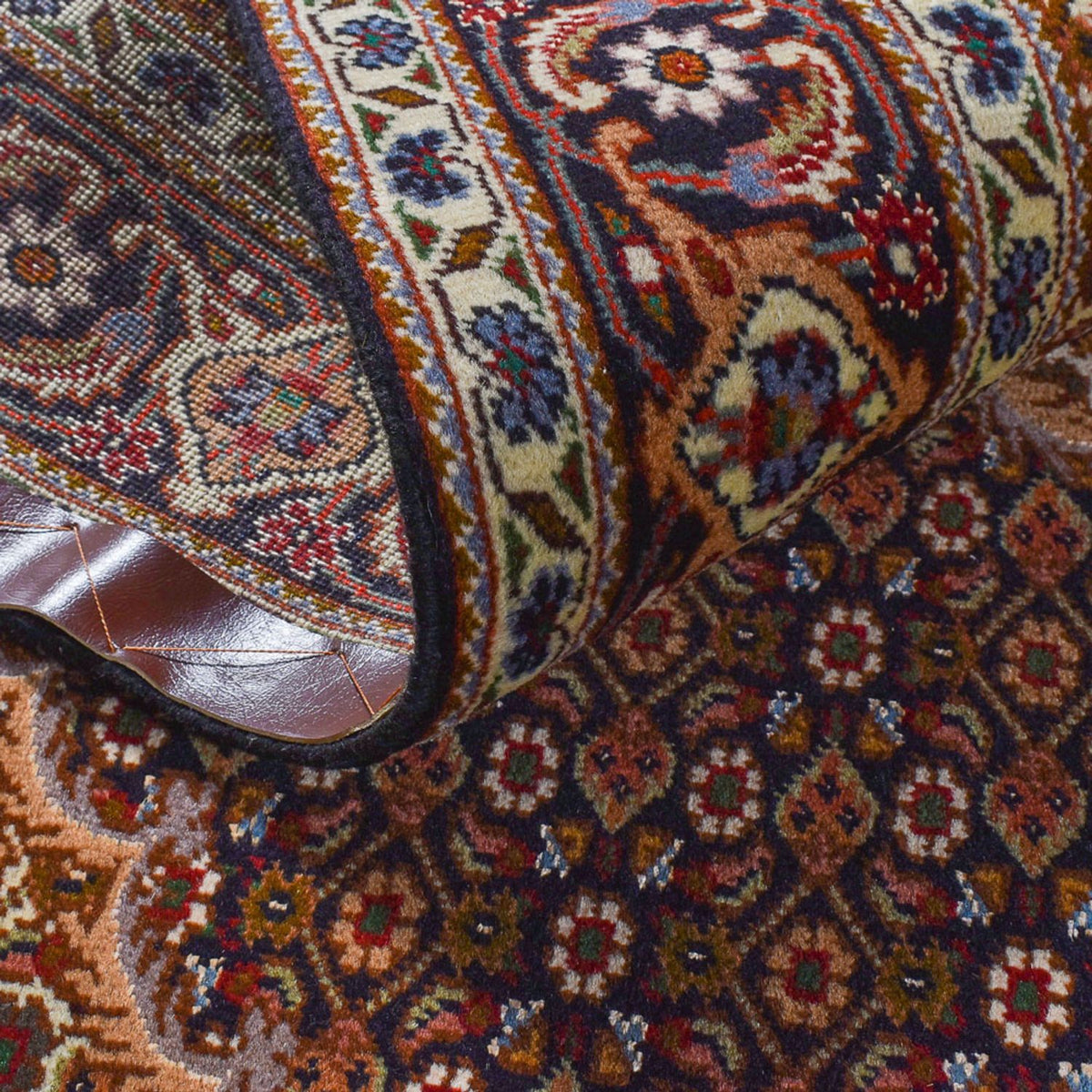 Persisk tæppe - Tabriz - Royal - 202 x 152 cm - brun