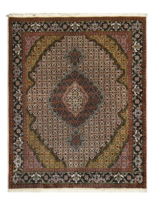 Persisk tæppe - Tabriz - Royal - 196 x 155 cm - flerfarvet