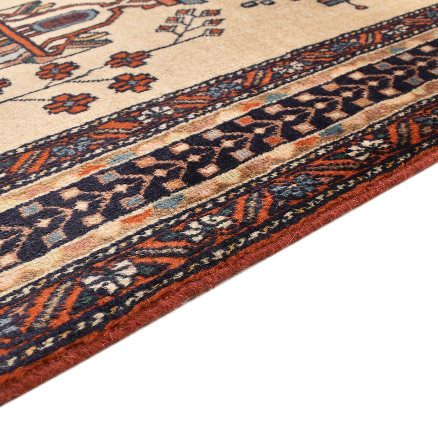 Afshar Sirjan Tæppe 230x195cm - Persisk tæppe