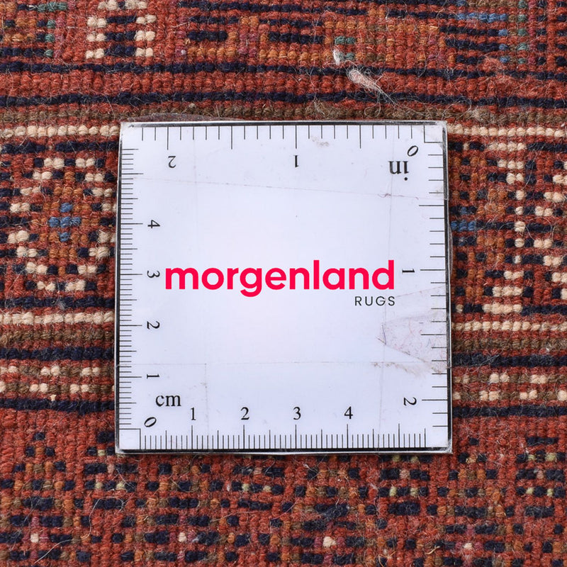 Persisk tæppe - Nomadisk - 245 x 178 cm - lysrød