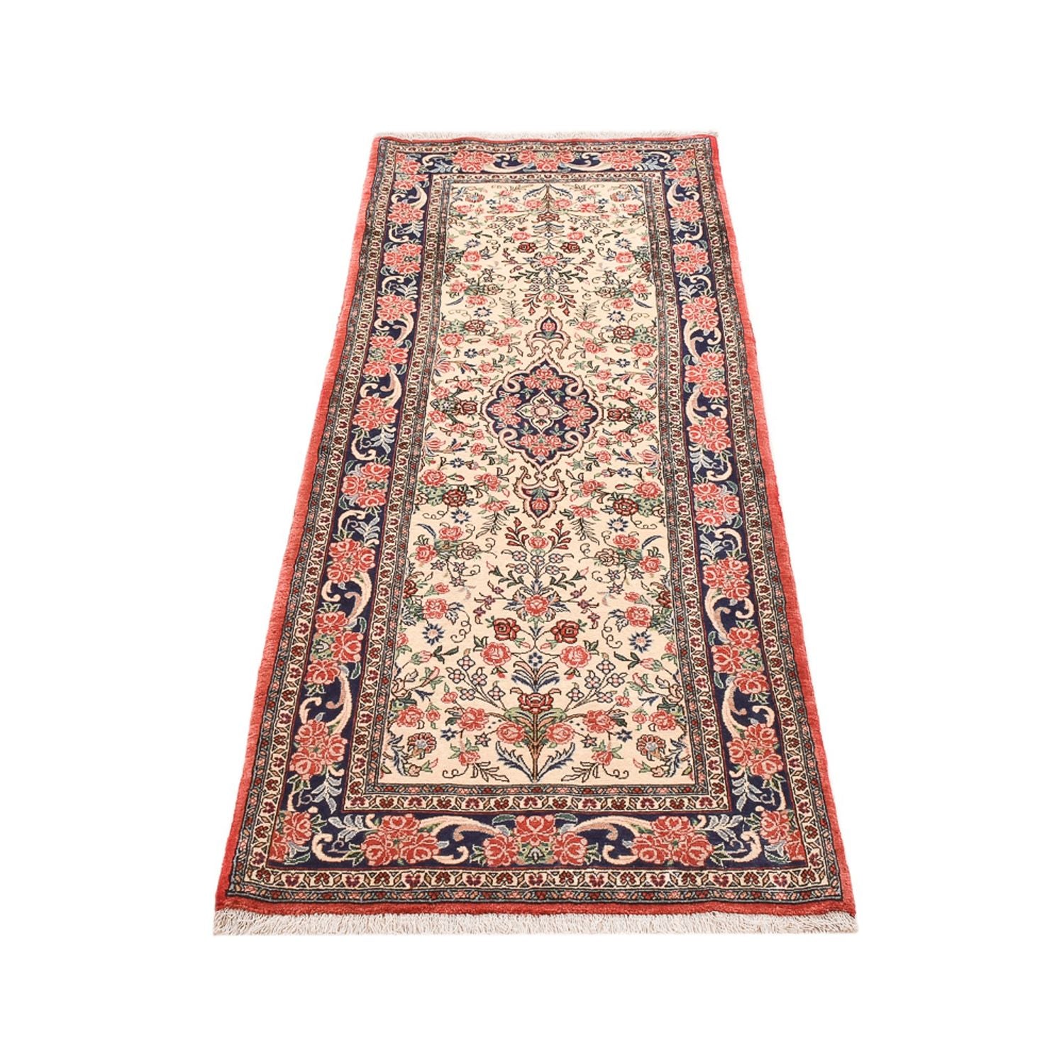 Løber Persisk tæppe - Bijar - 220 x 80 cm - creme