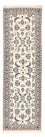 Løber Persisk tæppe - Nain - Royal - 196 x 61 cm - creme