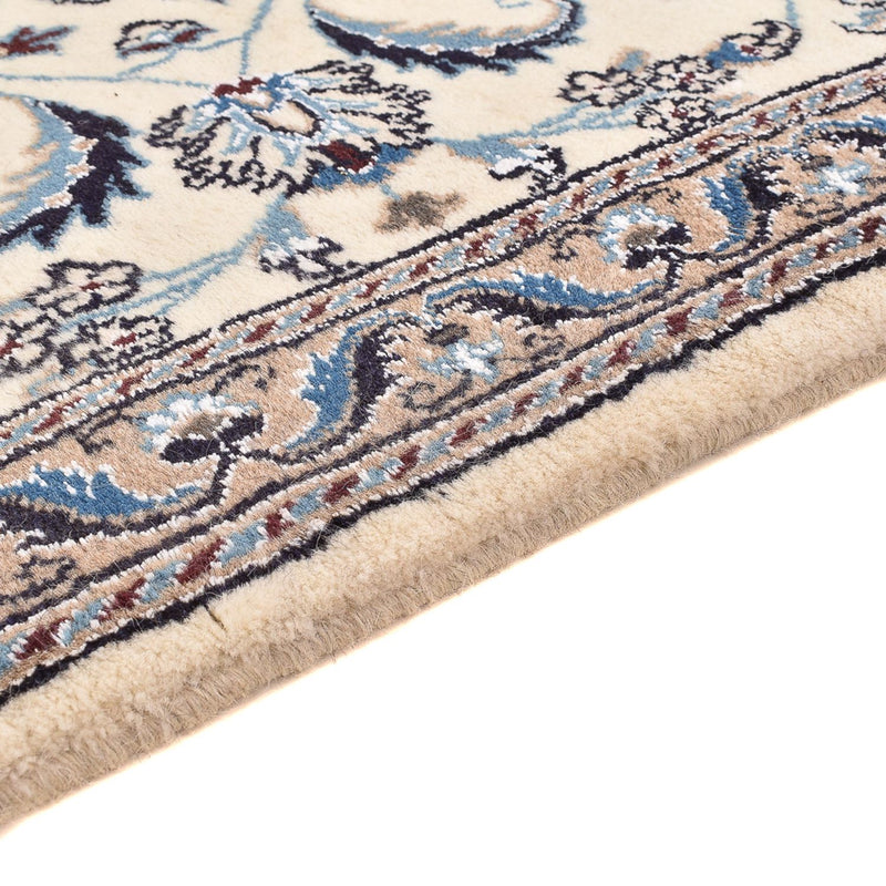 Løber Persisk tæppe - Nain - Royal - 195 x 58 cm - creme