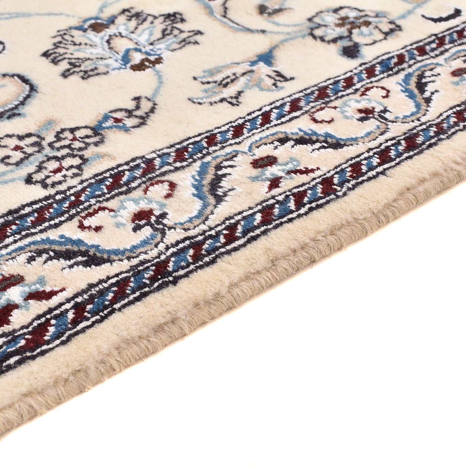 Løber Persisk tæppe - Nain - Royal - 192 x 60 cm - creme