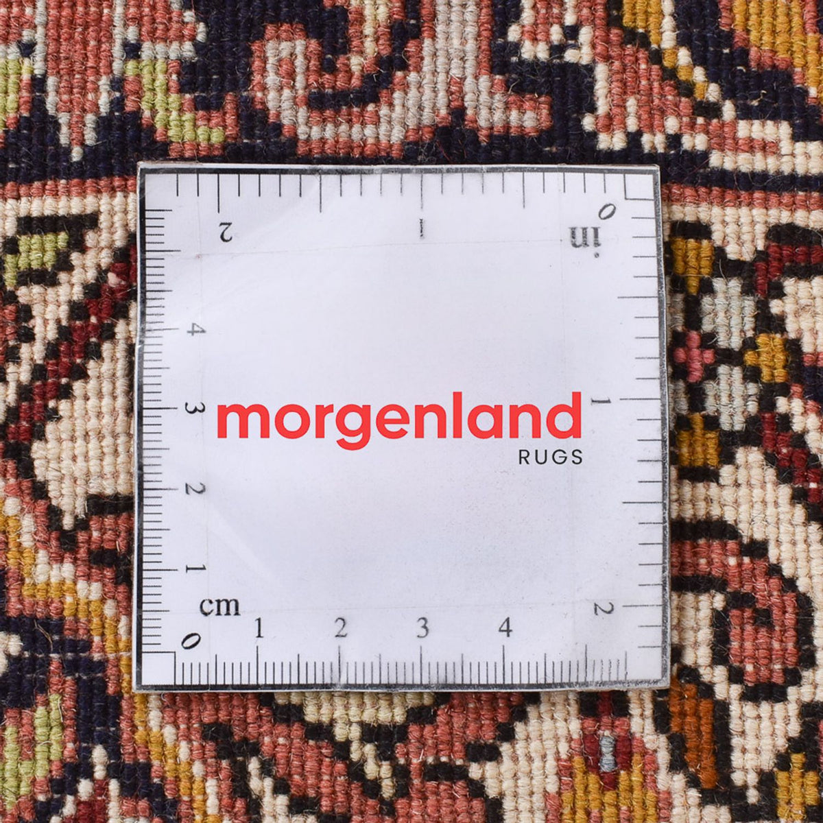 Løber Persisk tæppe - Bijar - 400 x 202 cm - lys brun