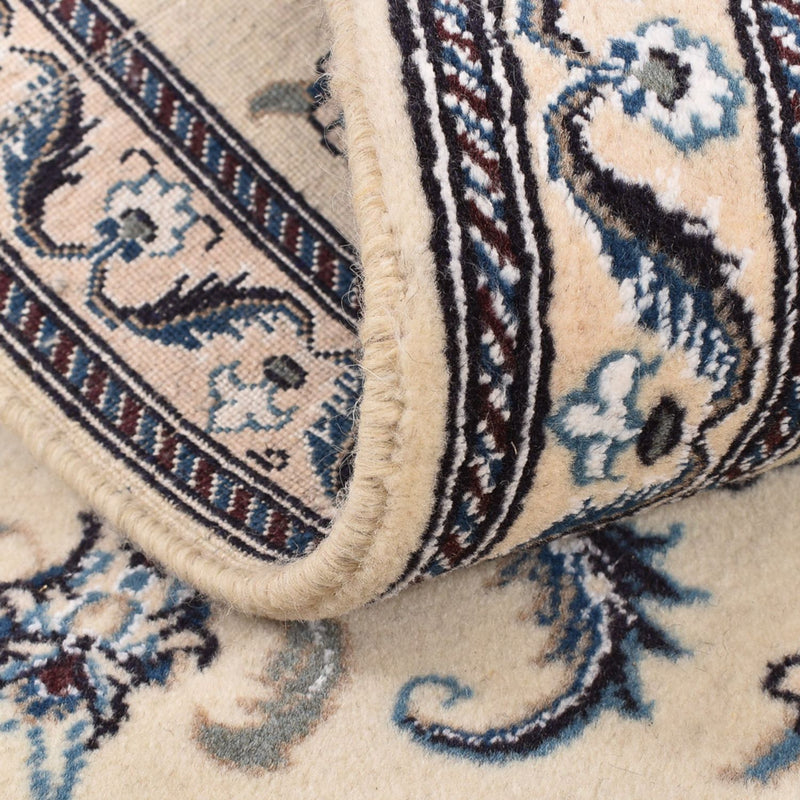 Løber Persisk tæppe - Nain - Royal - 202 x 63 cm - creme