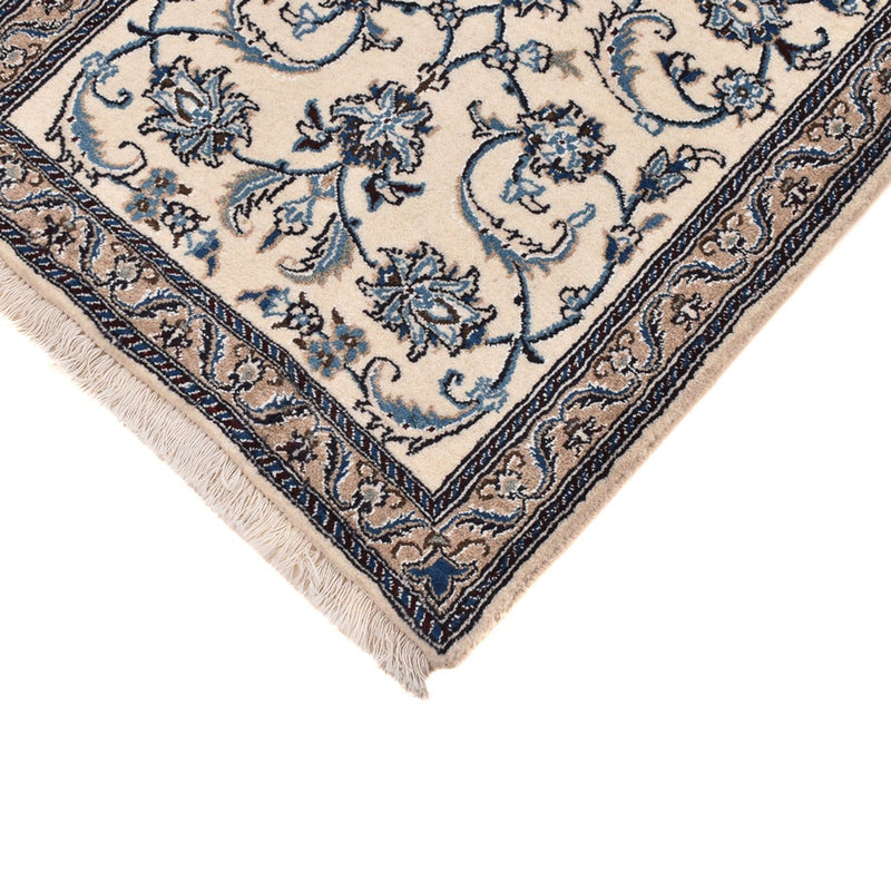 Løber Persisk tæppe - Nain - Royal - 190 x 60 cm - creme