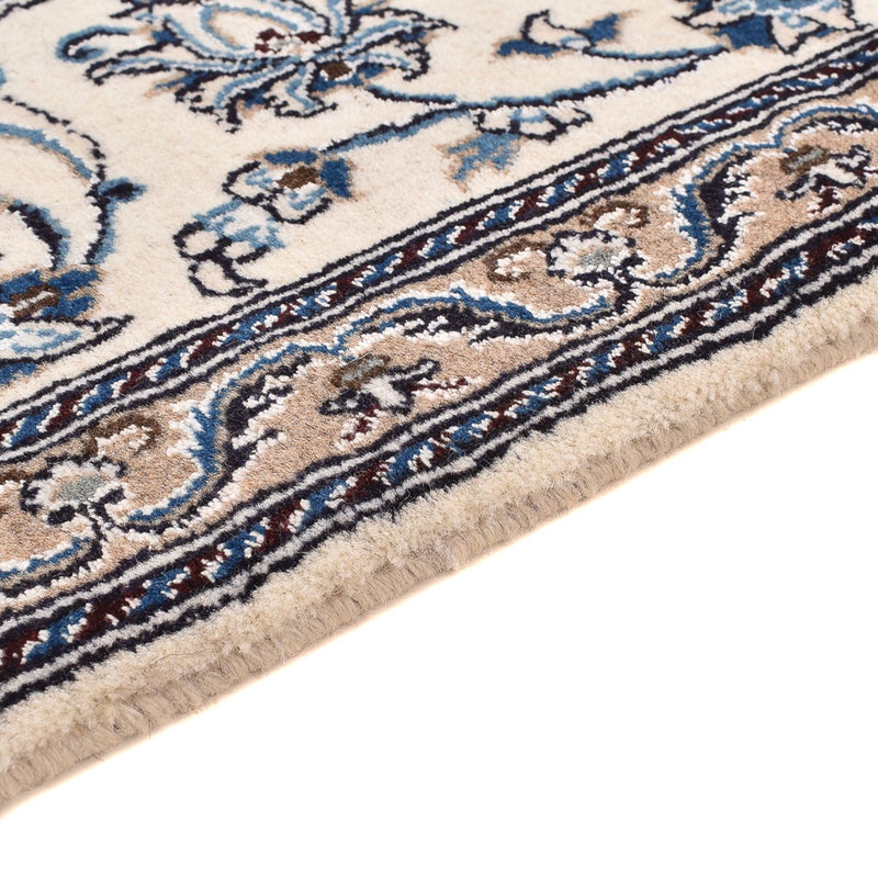 Løber Persisk tæppe - Nain - Royal - 190 x 60 cm - creme